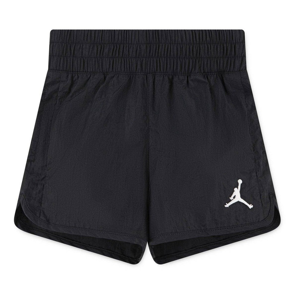 Nike Jordan Jumpman Black Athletic Shorts Elastic Waist Girls‎ M NWT